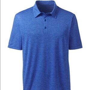 NWOT Land’s End Space Dye Polo Top